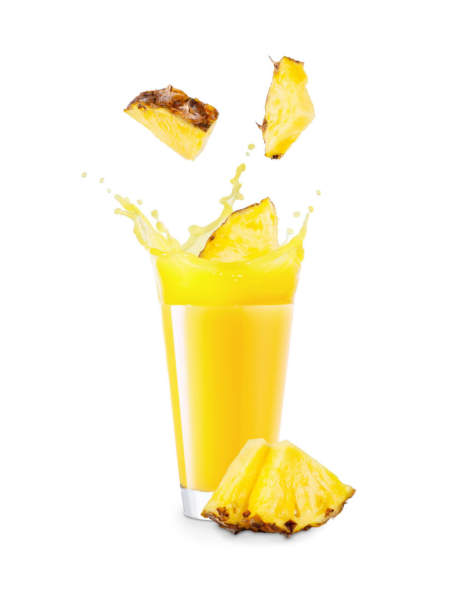 Frischer Ananassaft